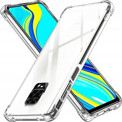 XIAOMI REDMI NOTE 9 PRO - Anti Shock Schale Case Tasche Hülle Stoßfest Kanten