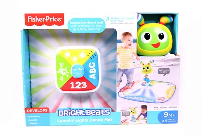 FISHER-PRICE FISHER PRICE BeatBo Tanzmatte Lernspiel ENGLISCH Zahlen Buchstaben Tanz Matte