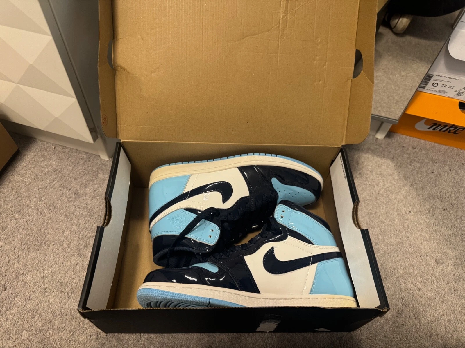 jordan point lane bianco rifblue polline bianco polline blu spaccatura