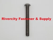 1/4-20x2 Stainless Button Allen Head Bolts 1/4x20x2 Screws 1/4x20 x 2