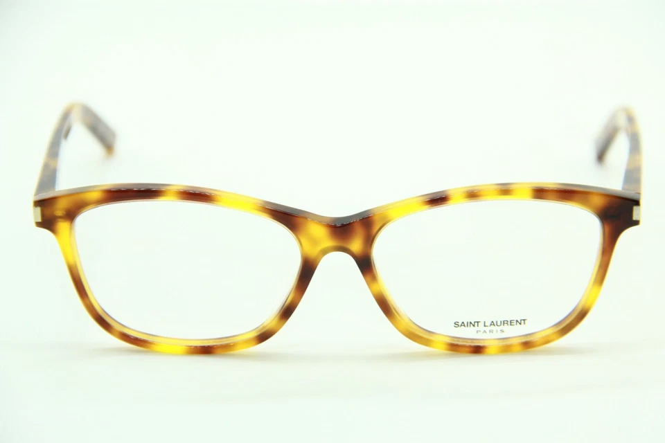 NUEVAS GAFAS YSL SAINT LAURENT SL 12F/F 003 HABANA DORADAS AUTÉNTICAS MARCOS 54-16 Foto 2 de 3