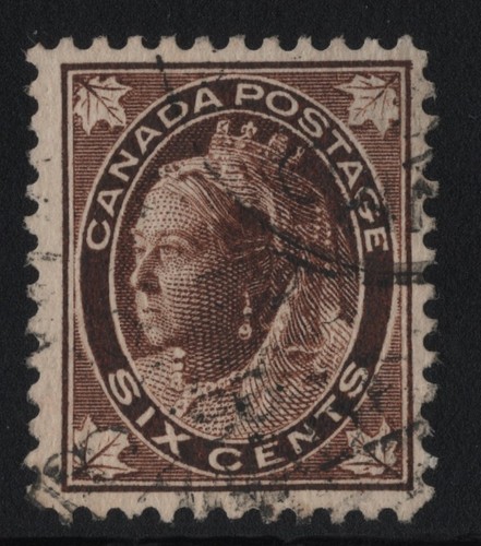 #71 Leaf 6c Canada used