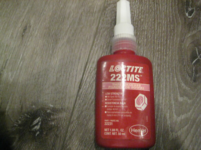 ONE NEW BOTTLE OF LOCTITE 243 THREADLOCKER ,EXP. DATE 05/2021, MSRP 40 $$$