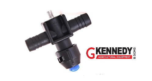 Crop sprayer anti drip T nozzle 12.5mm hose tail 1st class royal mail shipping