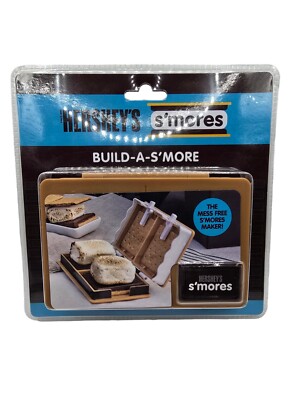 New HERSHEY'S s'mores BUILD - A- S'MORE Mess Free S'Mores Maker, Sealed Package 