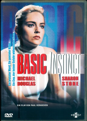 Basic Instinct - Michael Douglas - Sharon Stone - Paul Verhoeven - DVD Video