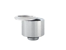 Bitspower Artemis Advanced Multi-Link Fitting For OD 16MM, Sandblast Silver