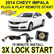 Js Alarms PLUG & PLAY REMOTE START For 2014 CHEVROLET IMPALA CHEVY GM7
