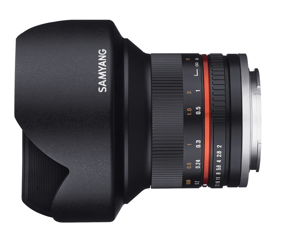 Samyang 12mm F2.0 High Speed Wide Angle Lens (Sony E Black) - Image 2 of 4