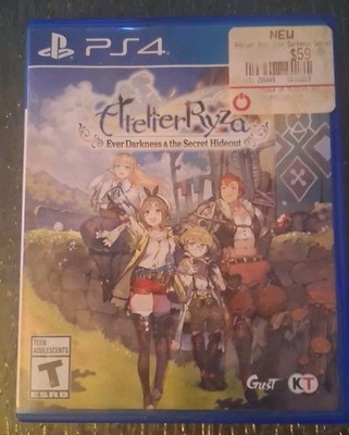 Atelier Ryza: Ever Darkness & The Secret Hideout Sony PlayStation 4 Disc/Case