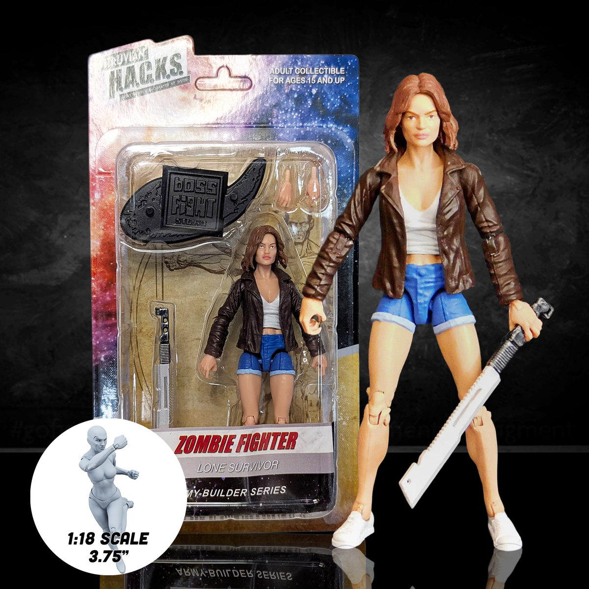 Vitruvian H.A.C.K.S. Basics Zombie Fighter 4