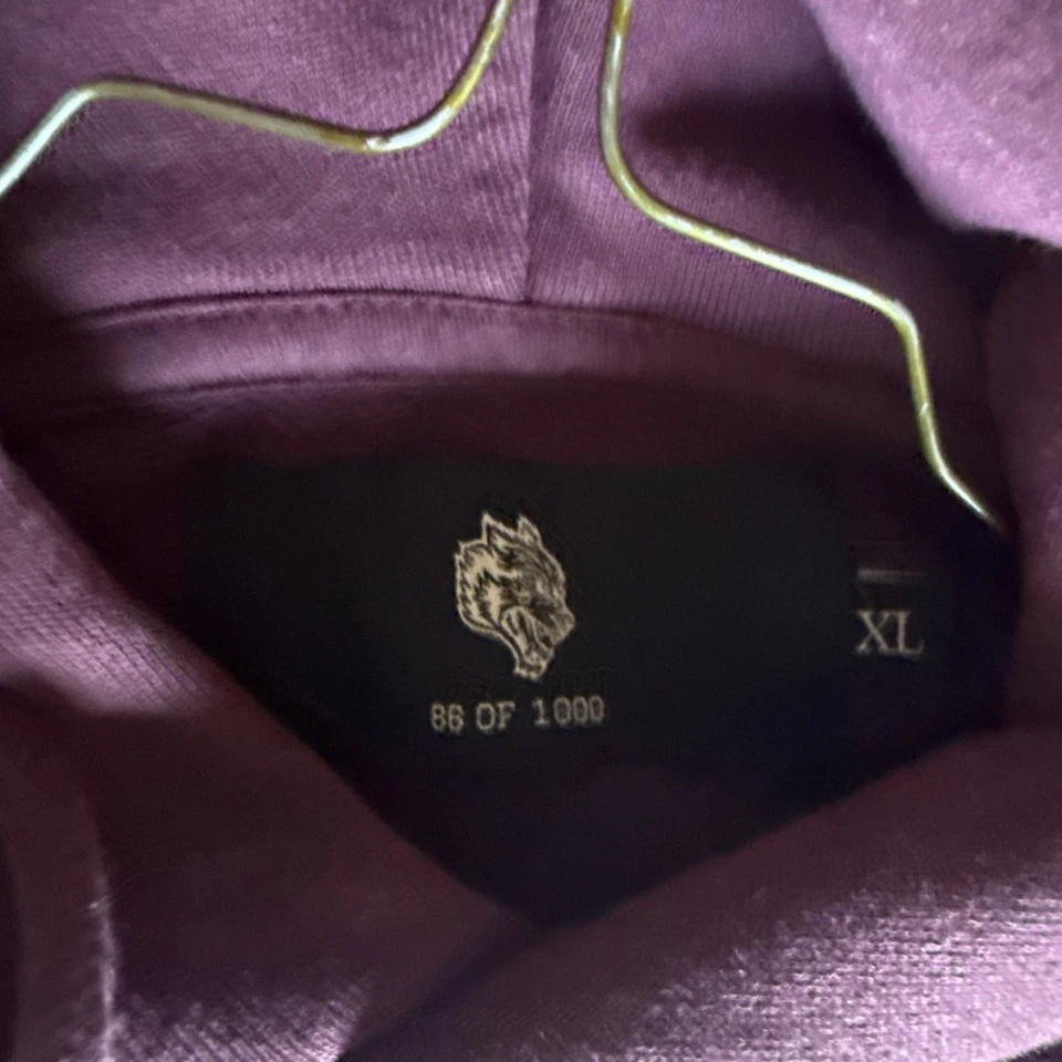 Nueva sudadera con capucha de manga larga RVCA para hombre diseño de artista callejero logotipo talla XL Foto 3 de 4