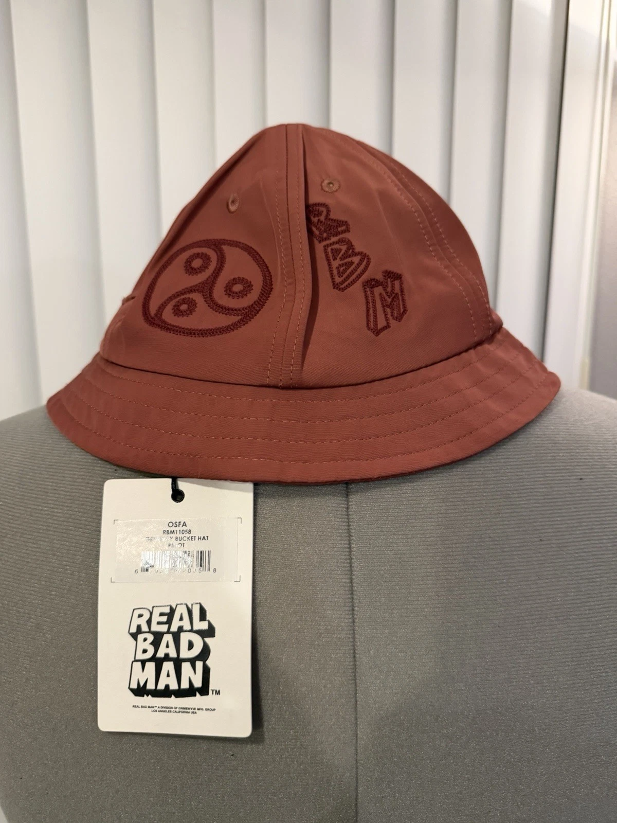 REAL BAD MANGETAWAY BUCKET HAT - PINOT
Opens in a new window or tab