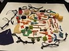 TMNT Vintage Accessories Belts Shields Weapons Vehicle Parts All Original Lot
