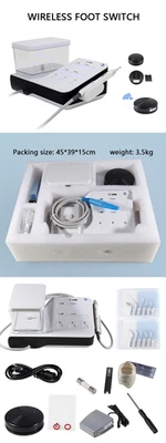 SKYSEA Dental LED Ultrasonic Piezo Scaler Fiber Optic Handpiece For EMS Woodpecker UK