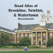 Road Atlas of Brookline, Newto - VERY GOOD