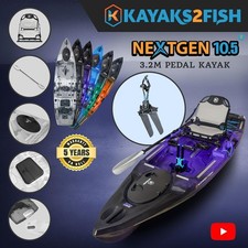 NextGen 10.5 Pedal Kayak - Indigo