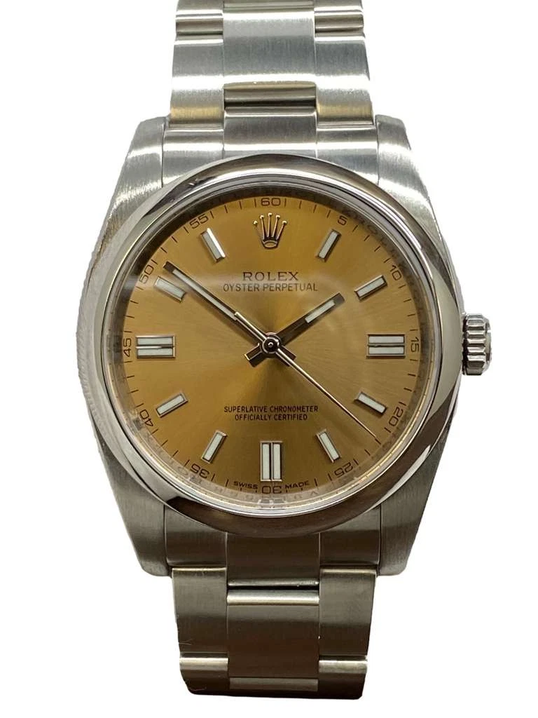 Rolex — Rolex Oyster Perpetual 36mm 116000 White Grape Dial Automatic Watch