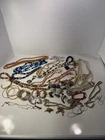 Vintage Costume Jewelry Lot Over 2 Pounds Mixed Materials And Styles