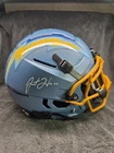 Justin Herbert Autograph Full Size/visor Chargers Authentic Helmet Beckett COA