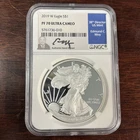 2019 W $1 American Silver Eagle ~ NGC PF70 ULTRA CAMEO - Edmund C. Moy Auto