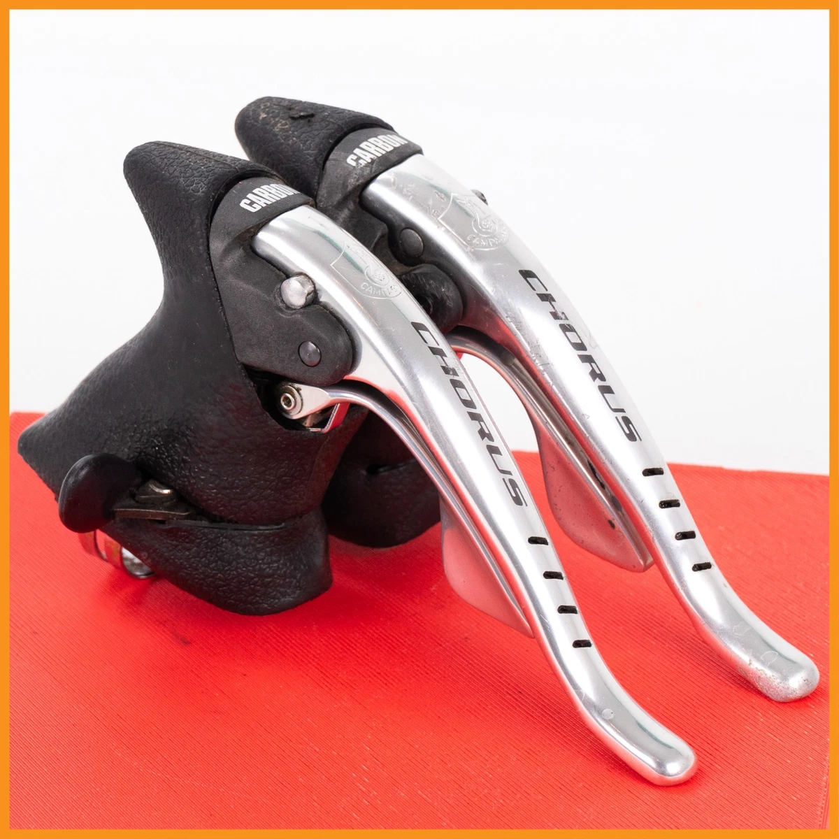 2 Colliers De Leviers De Freins Campagnolo - Argent - Acier - Neufs