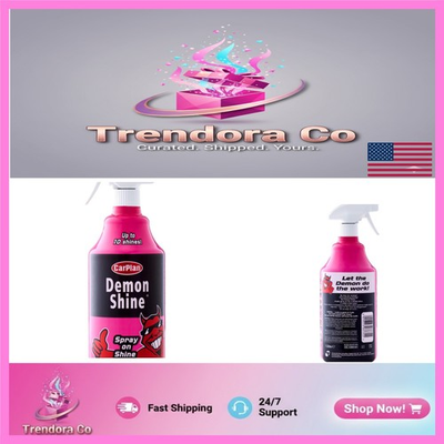 #ad Easy Apply 34 fl Oz Demon Shine Cherry Scent Car Polish for Top Gloss Finish $42.99