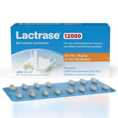 2x LACTRASE 12.000 FCC Kapseln 90 ST