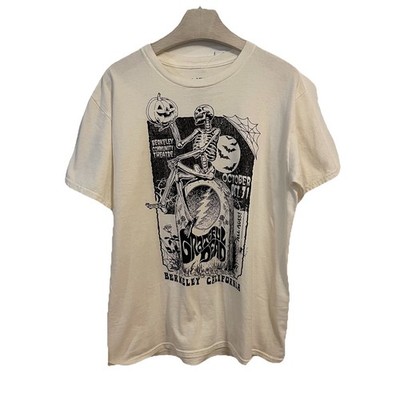 Grateful Dead T-Shirt Tee Medium Mens Berkeley Halloween Rock Band Concert NWT