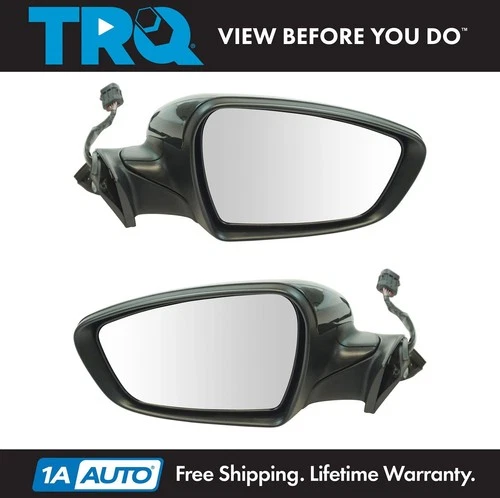 TRQ Exterior Heated Power Folding Mirror w/ Signal Puddle Light Pair for Kia New