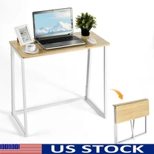 Portable Folding Table Compact Desk Lightweight Travel Dining Craft Indoor Use
