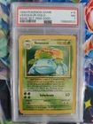 PSA 7 Pokemon Base Set Venusaur 15/102 4th Print 1999-2000 UK Print LOW POP