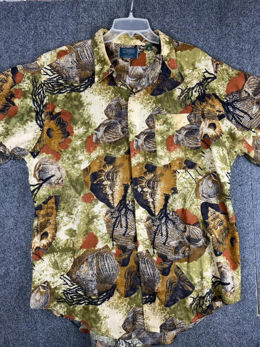 Gitman Bros. Hawaiian Casual Button-Down Shirts for Men for sale