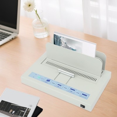110V Perfect Binding Machine Universal Electric Book Automatic Binder USA
