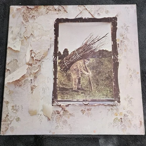 Led Zeppelin IV  1971 US 1st Press Pecko Atlantic 1841 Brdway SD 7208 Vinyl Used