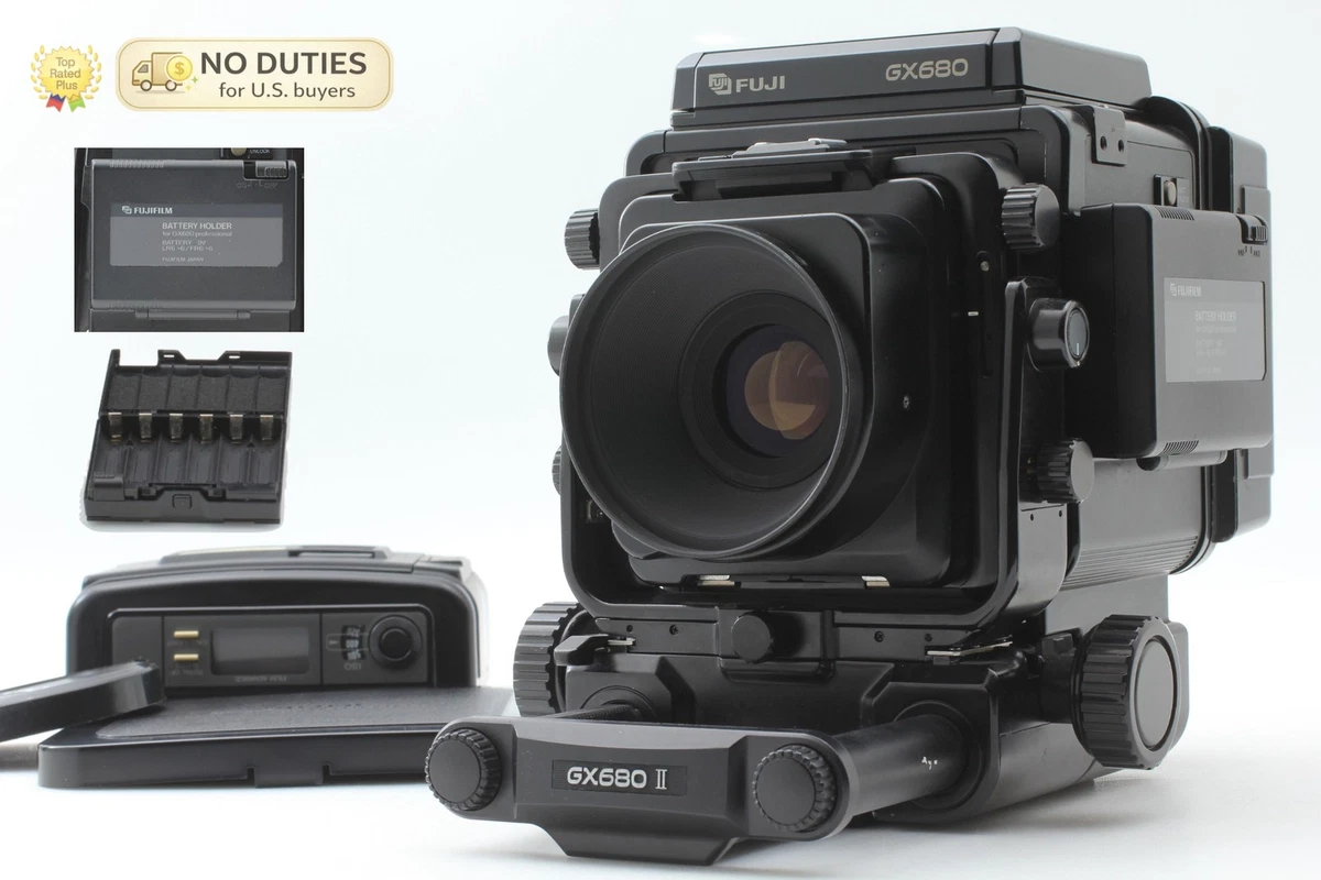 フジフィルムGX680フジノン180mm.f5.6 Fujifilm GX680 6x8 cm Medium Format Film Cameras for sale | eBay