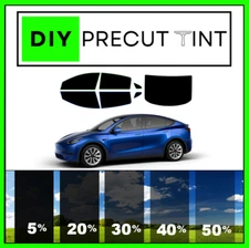 DIY Premium Ceramic PreCut Window Tint Kit - Tesla Model Y ANY Shade ALL Windows