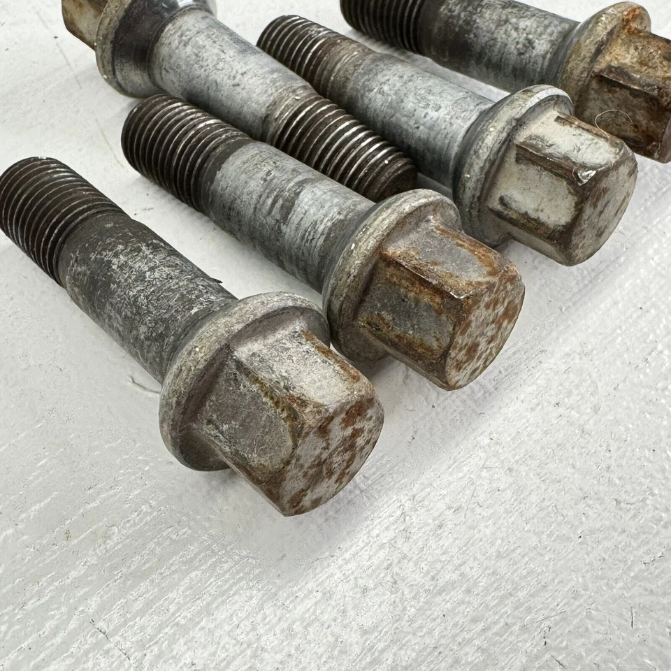 2006 Mercedes E350 5 Lug W215 W215 CL500 CL600 Juego de 5 tornillos de tuerca de rueda Foto 4 de 4