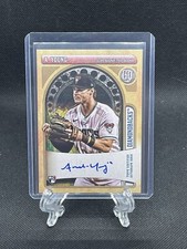 Andy Young RC On Card Auto 2021 Topps Gypsy Queen Diamondbacks #GQA-AY Rookie
