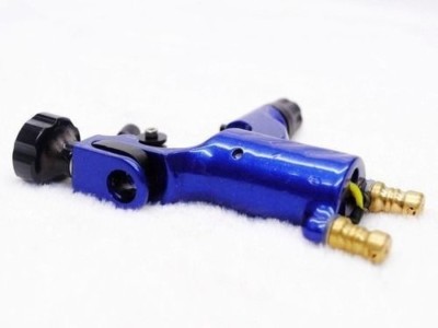 New Pro Blue Dragonfly Style Rotary Liner&Shader Tattoo Machine
