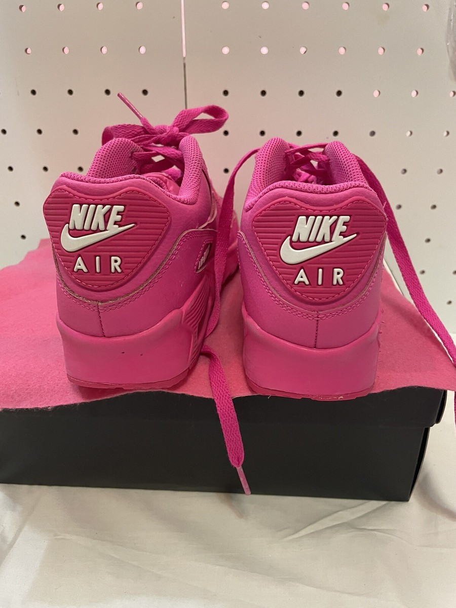 Nike Air Max 90 GS Youth Laser Fuchsia Pink Limited Edition