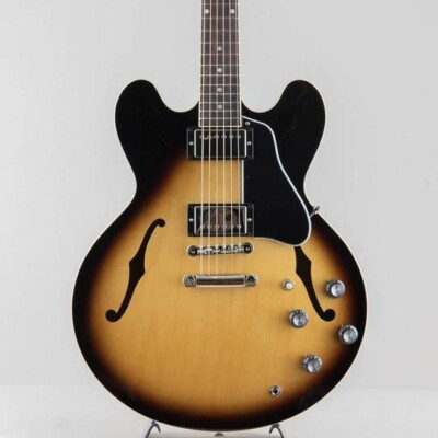 gibson es 335 tobacco burst ES-335 Semi-hollowbody Electric Guitar - Vintage The Gibson ES Gibson ES-335 Electric Guitar -