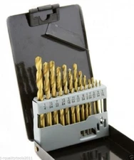 Super-Hard 13 Pcs Cobalt Drill Bit Set With Metal Case Heavy Duty
