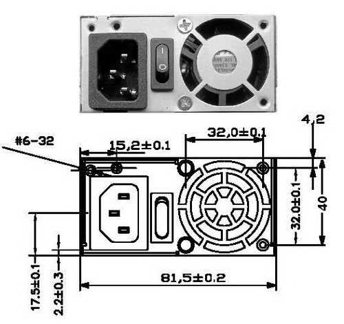 CWT KSA-300S2, DPS-280AB-4A-6C for HIKVISION POE Hard Disk 6pin 12V 4pin 52V PSU - Picture 8 of 9