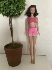 1962 Mattel Midge Barbie's Best Friend Brunette Vintage 1958 Barbie Blue Eyes