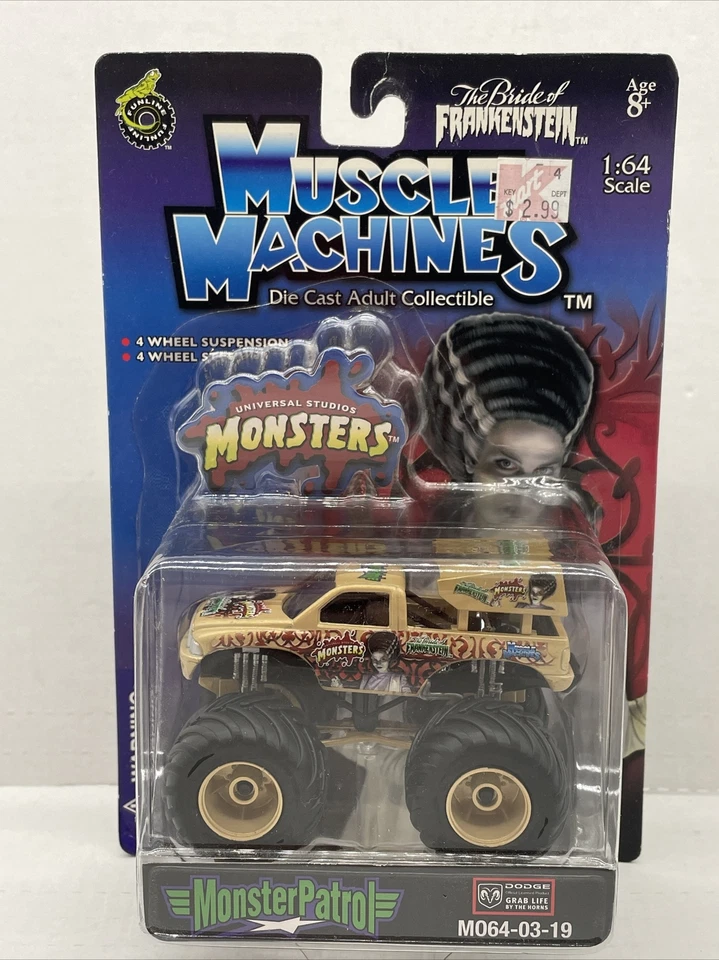 Muscle Machines The Bride Of Frankenstein  Dodge Monster Patrol Truck - Image 2 of 4