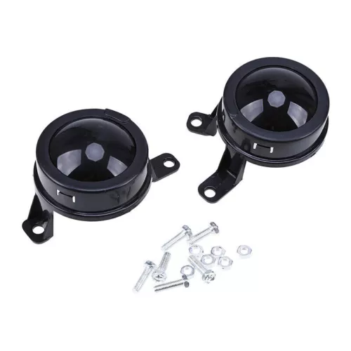 2PCS Front Bumper Fog Lights ACC Decor Cover For Audi A6 S6 A7 RS6 2011-2016 - Picture 8 of 11