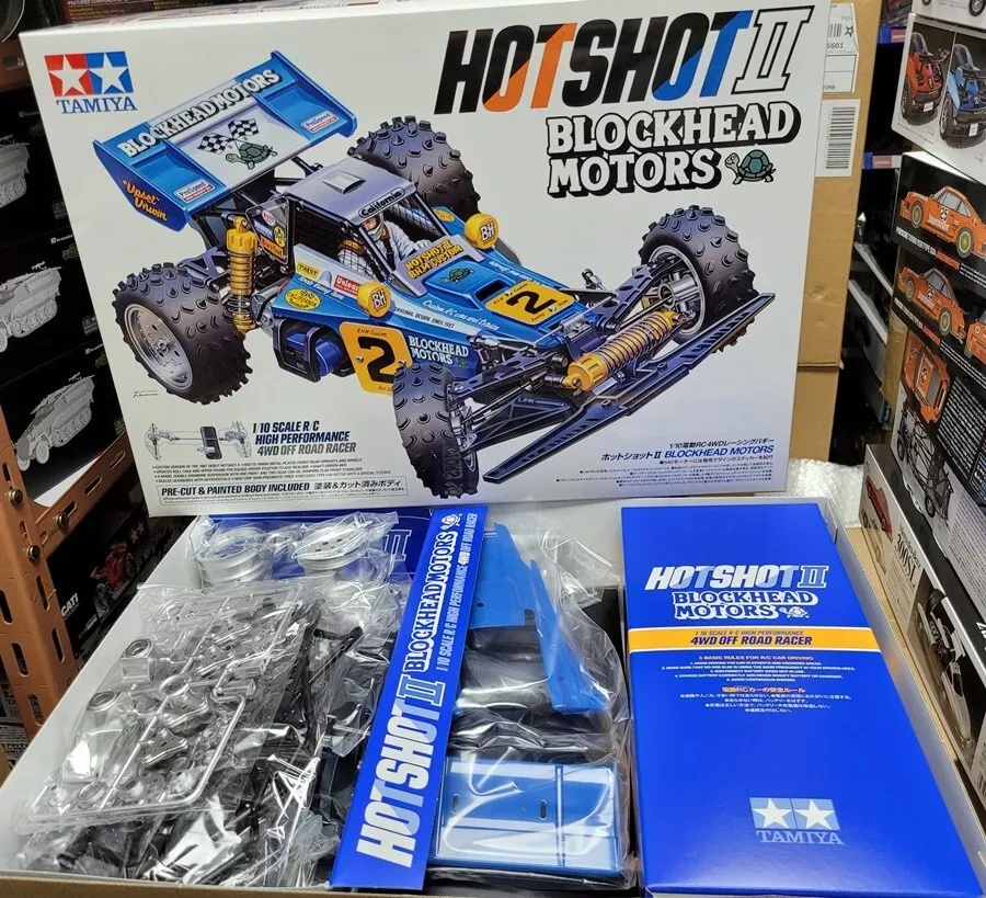 TAMIYA 58710 Hotshot II Blockhead Motors-Voiture télécommandée 1