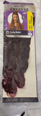 Darling Empress French Loose Pre Stretch Curly Braids Extension 1/900 