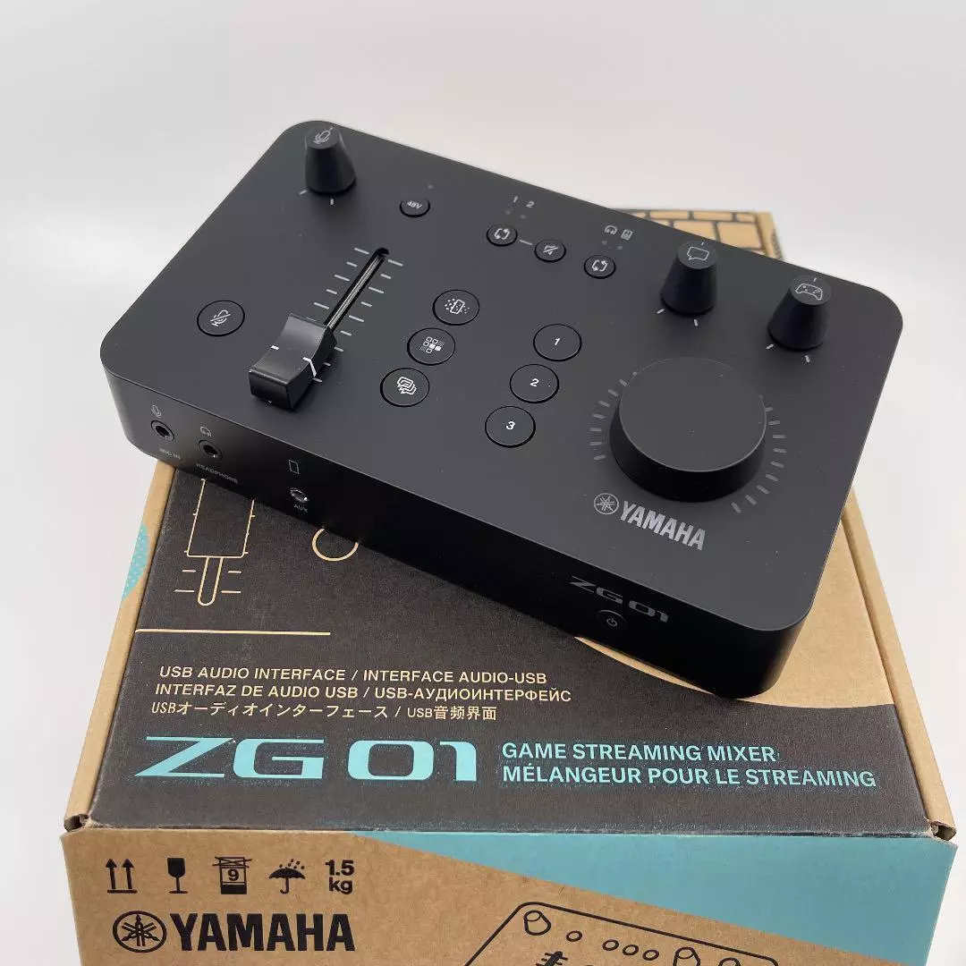 Yamaha ZG01 Game Streaming Audio Mixer from Japan